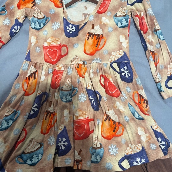 Hanlyn 3T bamboo warm drink twirl dress - Picture 3 of 4
